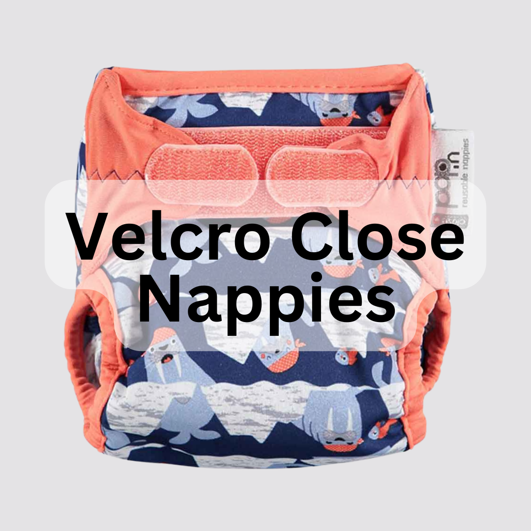 Velcro reusable store nappies