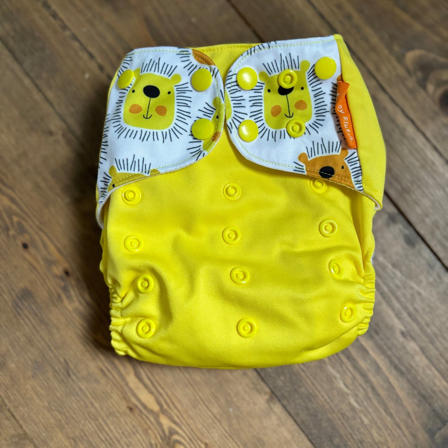 Happy Flute Pocket Cloth Nappy-Pocket Nappy-Happy Flute-Lion Tabs-The Nappy Market