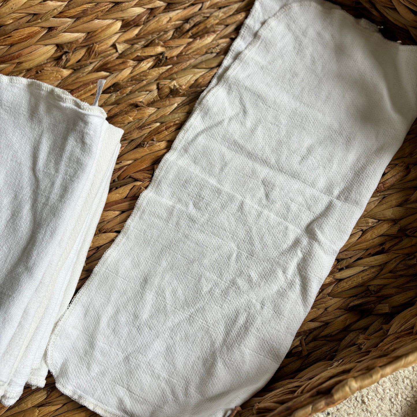 Organic Muslin Flat Nappies-The Nappy Market-50 x 50-The Nappy Market