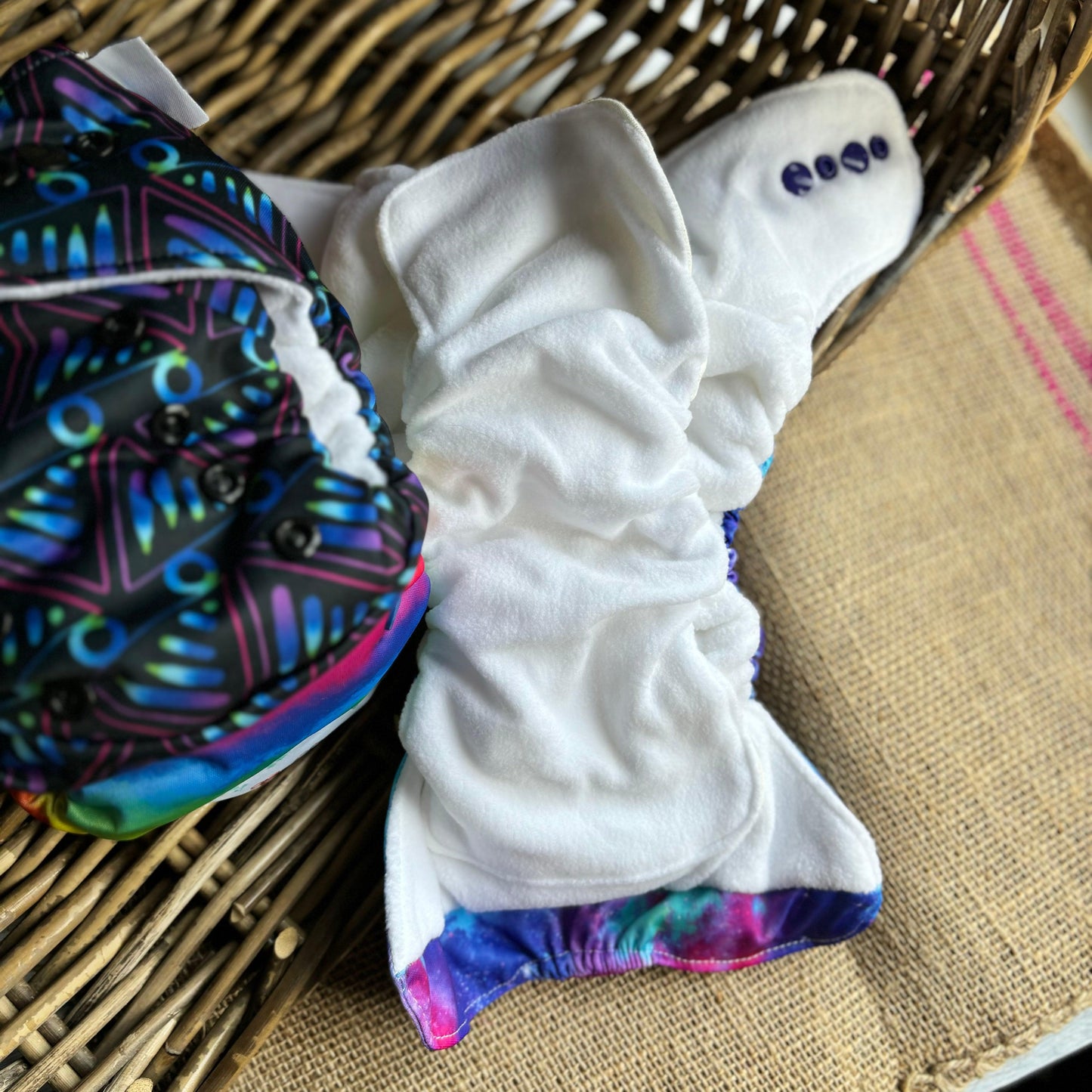 Bells Bumz Reusabelles Size 1 Newborn Roller-All In One Nappy-Bells Bumz-Awakening-The Nappy Market