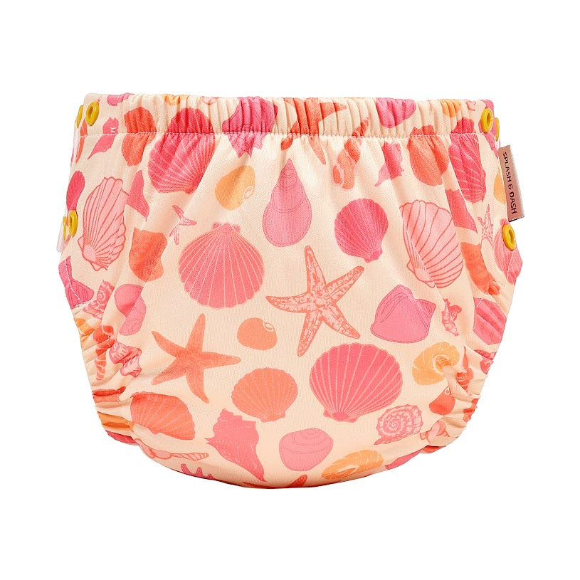 EcoKinly Splash & Dash Reusable Swim Nappy-Swim Nappy-Ecokinly-Tidal Treasures-1-3 Years / Medium - Large-The Nappy Market