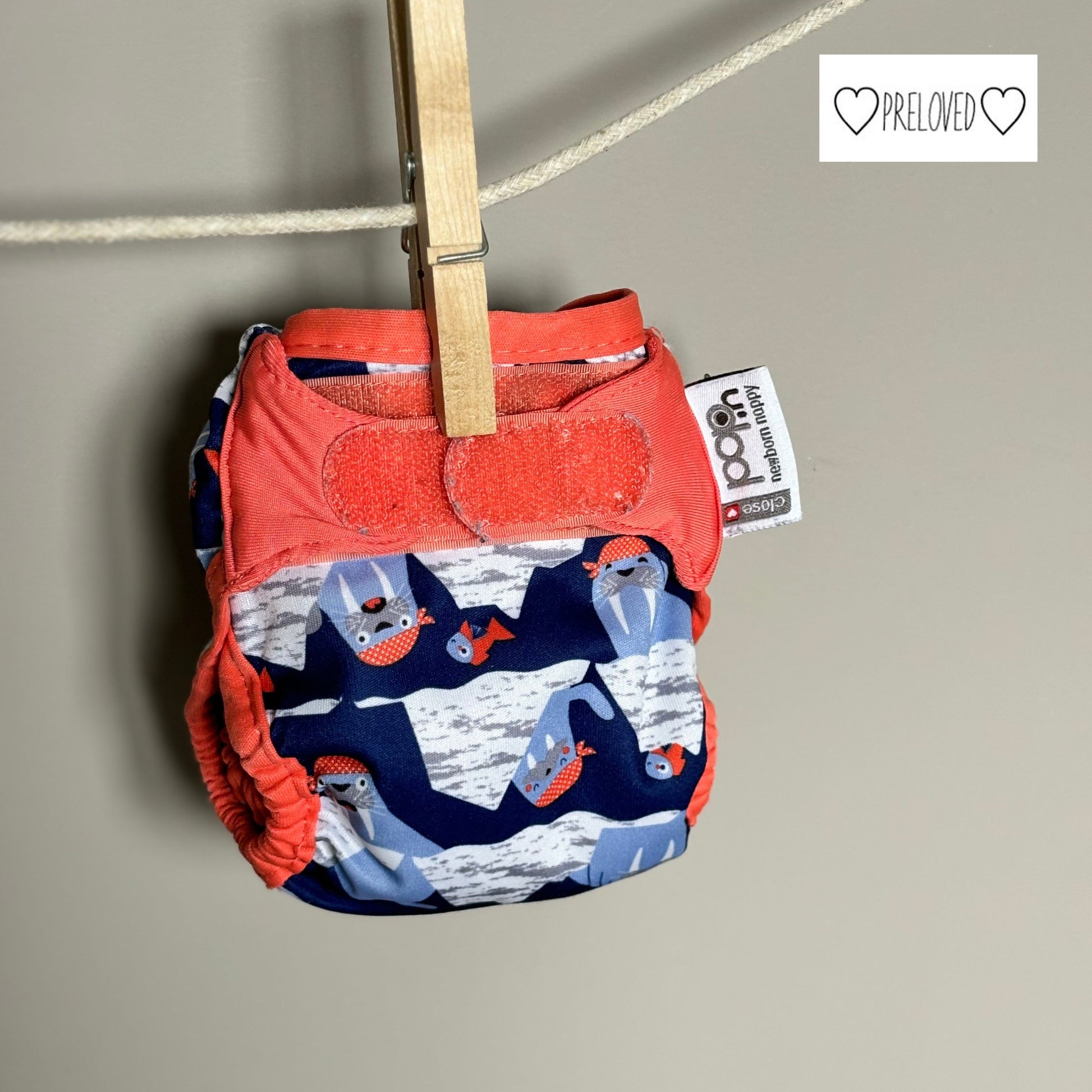 Close Pop-in Newborn Cloth Nappy-All in Two Nappy-Close-The Nappy Market