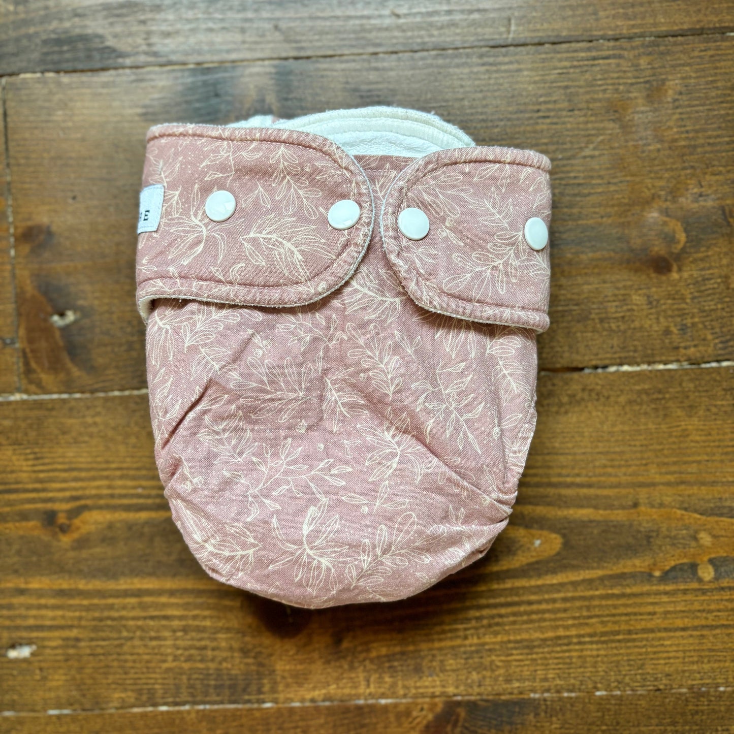 WeeCare Easy Nappy-All in Two Nappy-WeeCare-Rose-The Nappy Market
