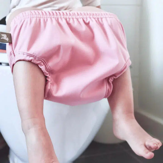 Little Lamb Reusable Potty Training Pants - Multiple Sizes-Training Pants-Little Lamb-Medium-Blush-The Nappy Market