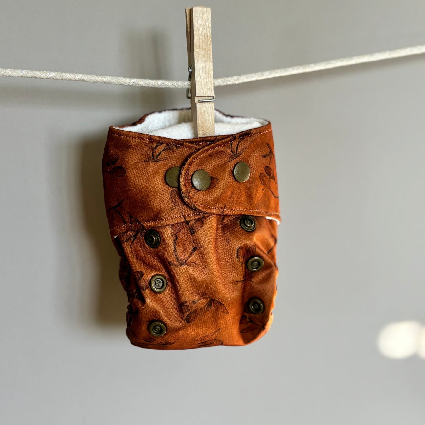 Elskbar Newborn Cloth Nappy-All in Two Nappy-Elskbar-Goji-The Nappy Market