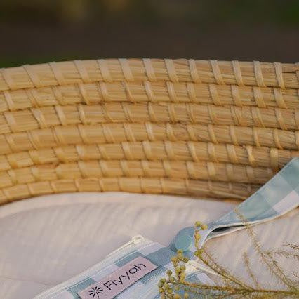 Fiyyah Mini Wet Bag - Double Zip-Wet Bag-Fiyyah-Dusky Flora-The Nappy Market