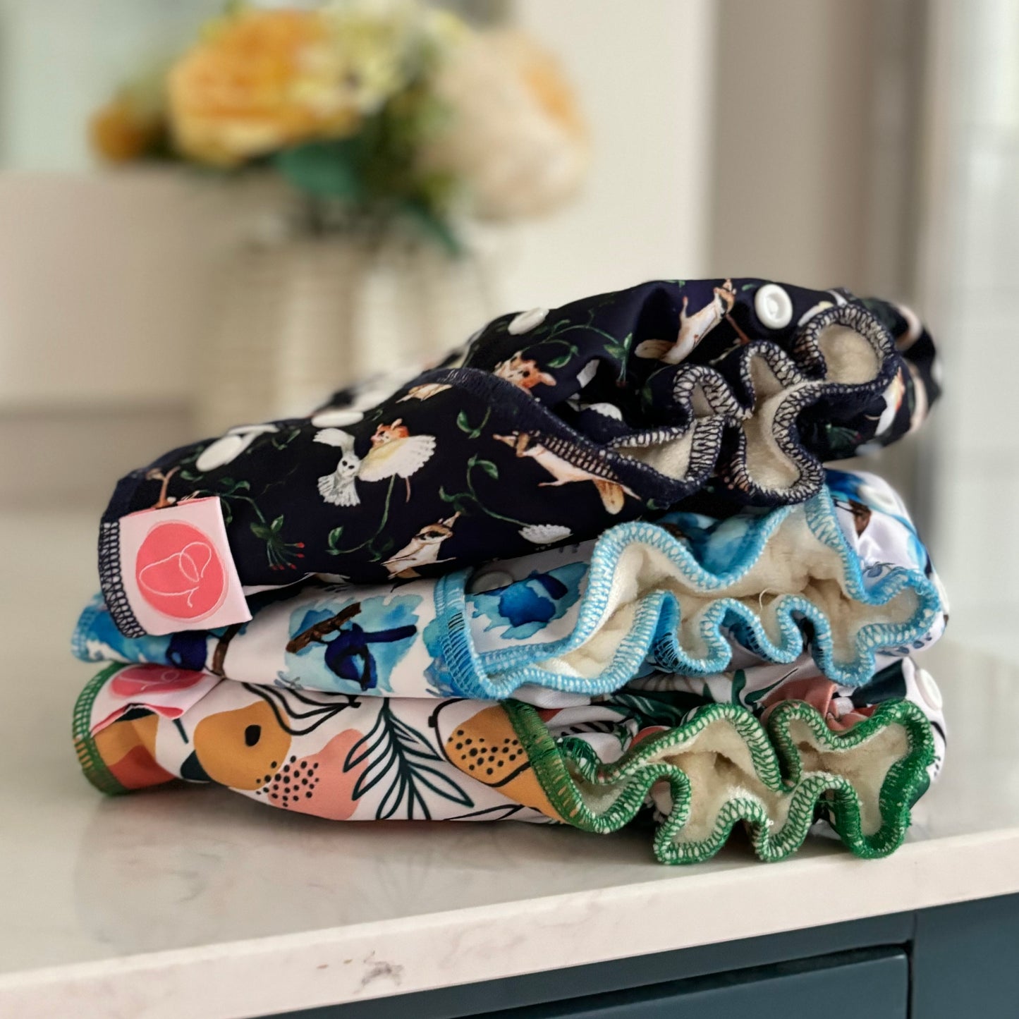 Monarch Waterproof Fitted Nappy-Fitted Nappy-Monarch-Teal-The Nappy Market