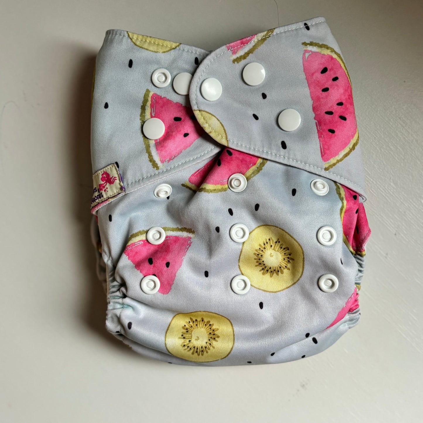 Littles & Bloomz BTP Pocket Nappy-Pocket Nappy-Littles & Bloomz-Fruit-The Nappy Market