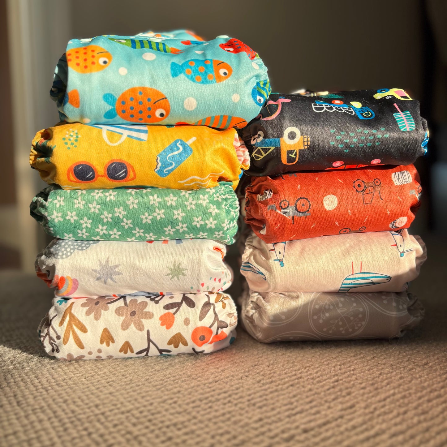 The Nappy Market “My Cotton Drawer” Pocket Nappy-Pocket Nappy-The Nappy Market-8 Nappy Bundle-The Nappy Market