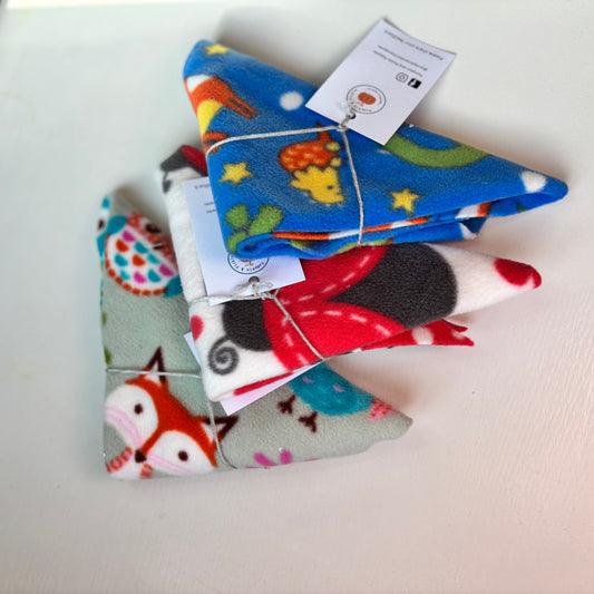Pumpkin & Pickle Fleece Liners - Terry Triangles-Accessories-Pumpkin & Pickle-The Nappy Market