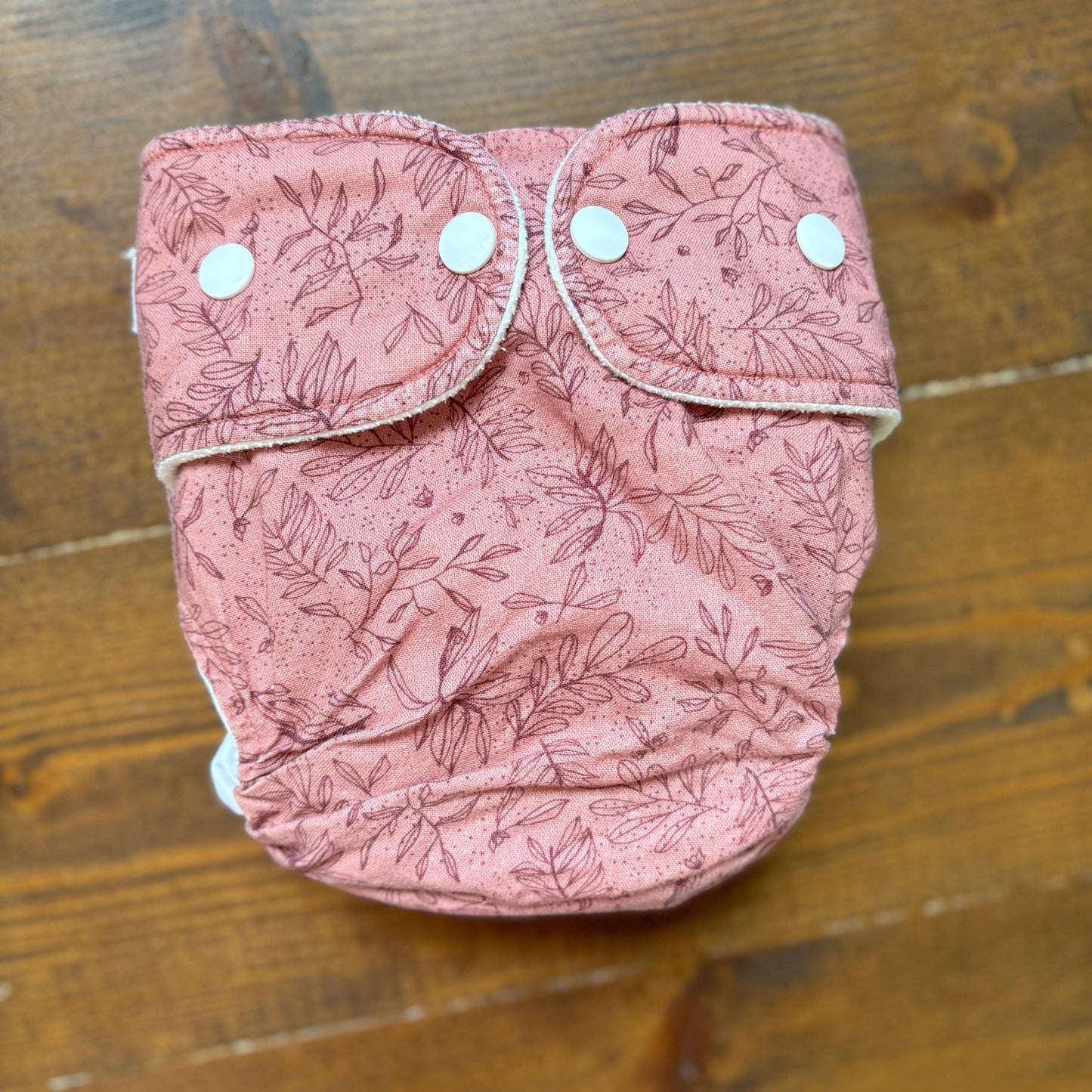 WeeCare Easy Nappy-All in Two Nappy-WeeCare-Bordeux-The Nappy Market