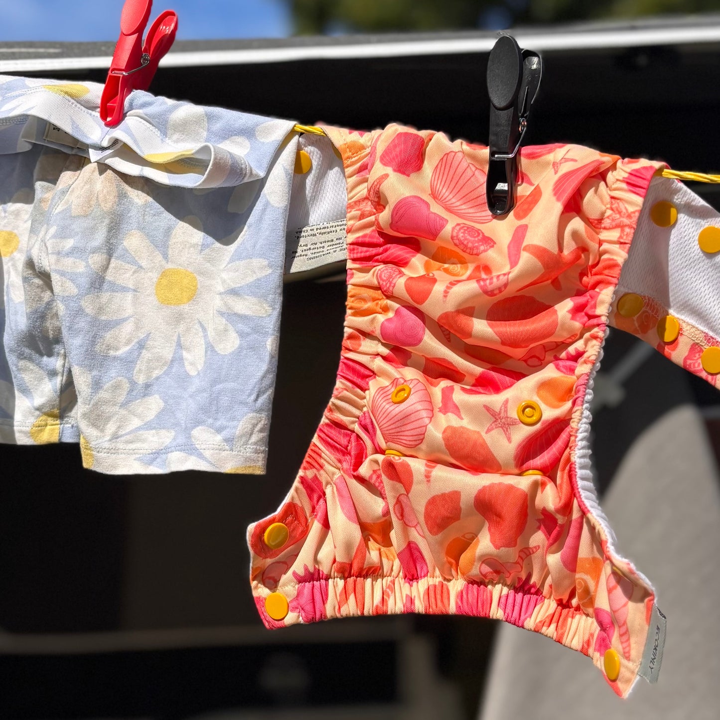 EcoKinly Splash & Dash Reusable Swim Nappy-Swim Nappy-Ecokinly-Scuttle-0-1 Years / Small - Medium-The Nappy Market