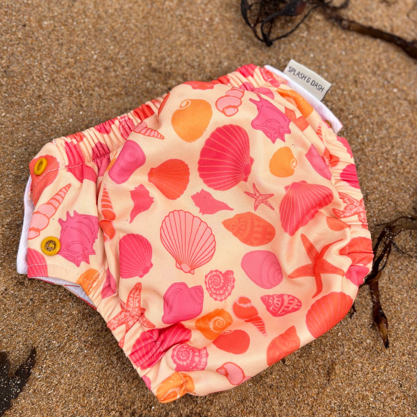 EcoKinly Splash & Dash Reusable Swim Nappy-Swim Nappy-Ecokinly-Scuttle-0-1 Years / Small - Medium-The Nappy Market