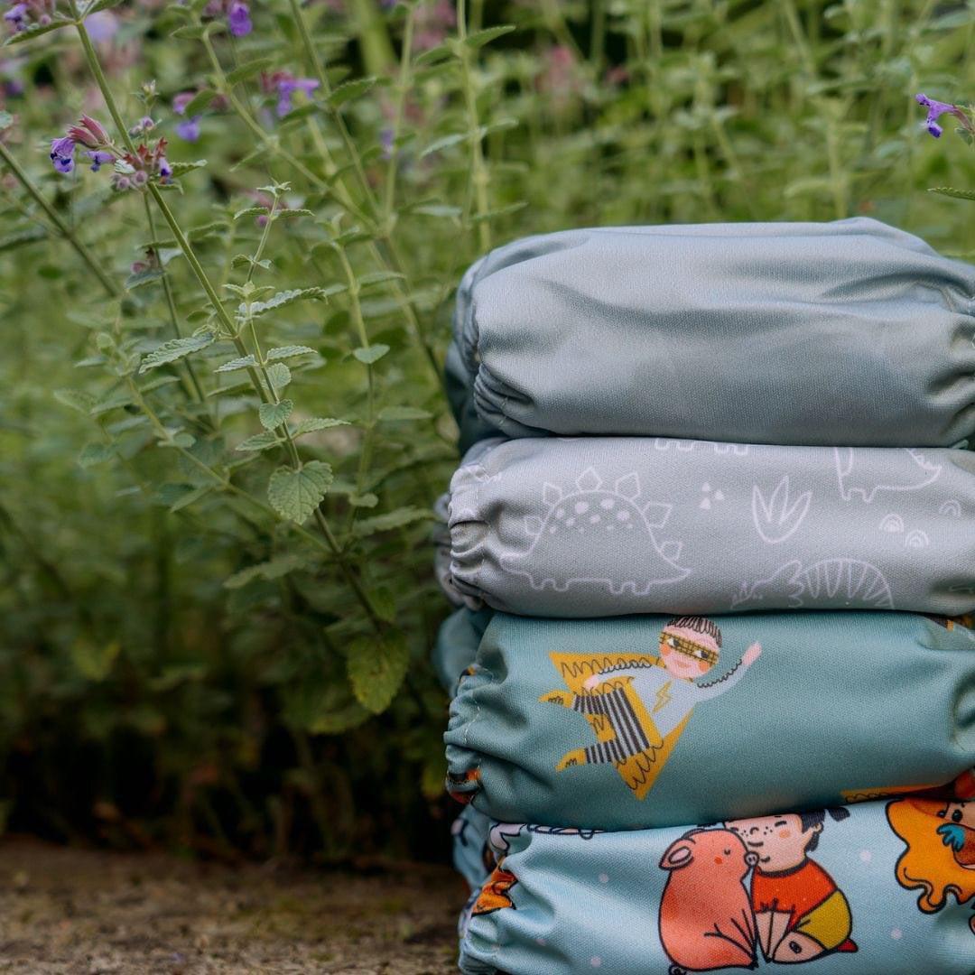 Eco Mini Stay Dry Velcro Pocket Nappy-Pocket Nappy-Eco Mini-Better Together-The Nappy Market