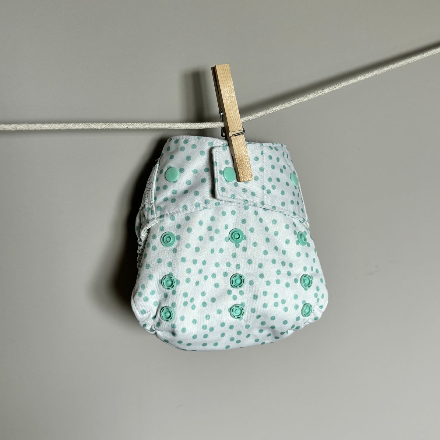 Grovia Hybrid Snap in Stay Dry Nappy-All In One Nappy-Grovia-Vanilla-The Nappy Market
