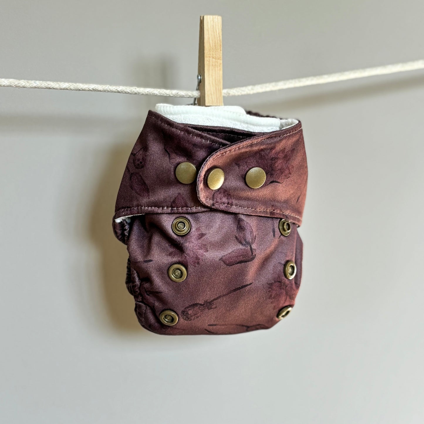 Elskbar Newborn Cloth Nappy-All in Two Nappy-Elskbar-Lotus-The Nappy Market
