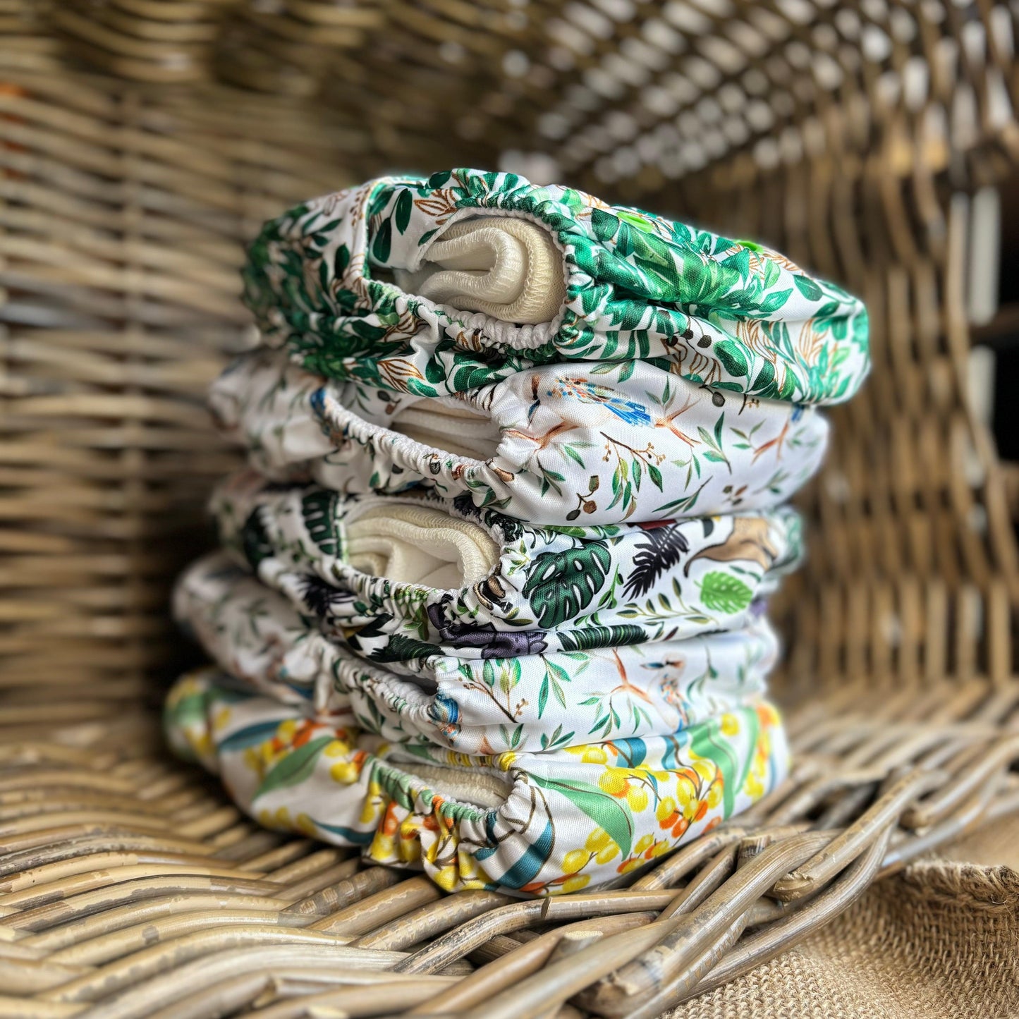 Alcmena V1.5 Pocket Nappy Wattling Along-Pocket Nappy-Alcmena-Wattling Along-The Nappy Market