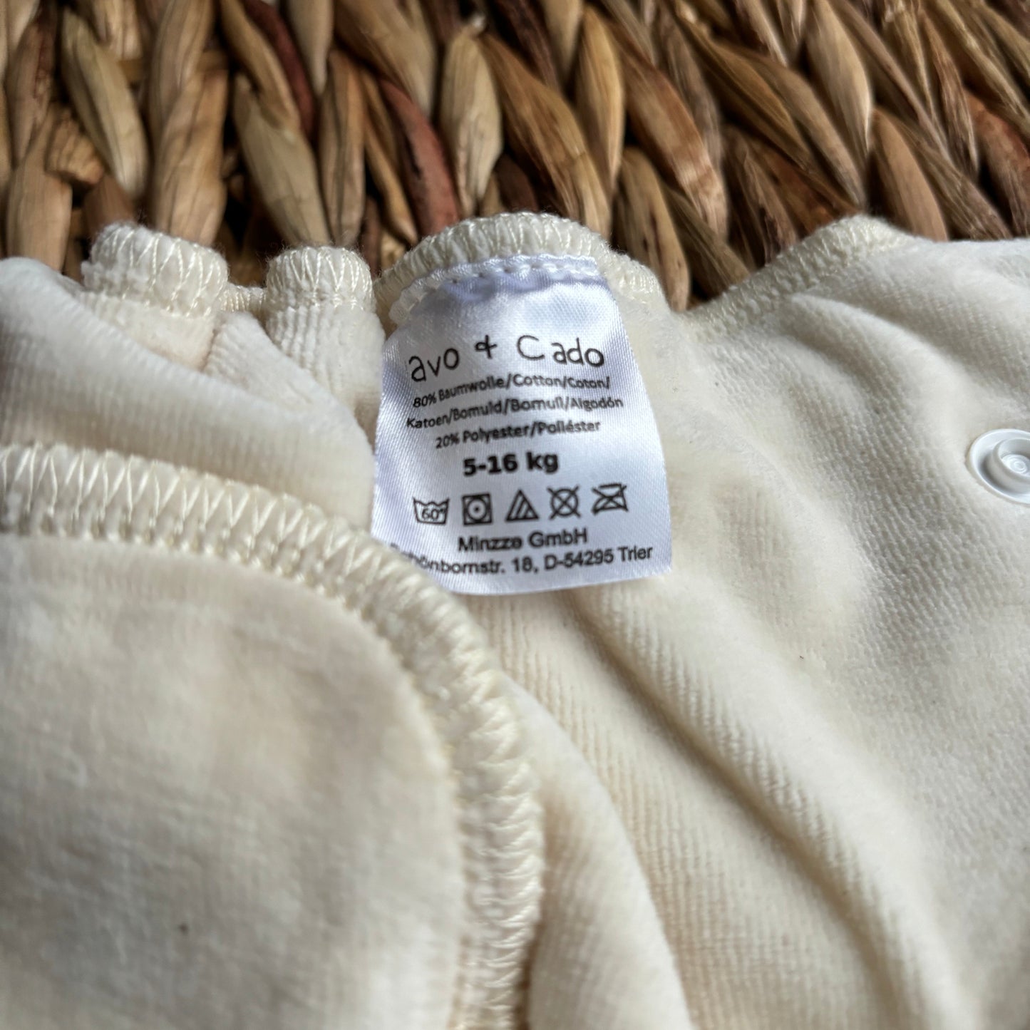 Avo + Cado Cotton One Size Fitted Nappy-Fitted Nappy-Avo + Cado-The Nappy Market