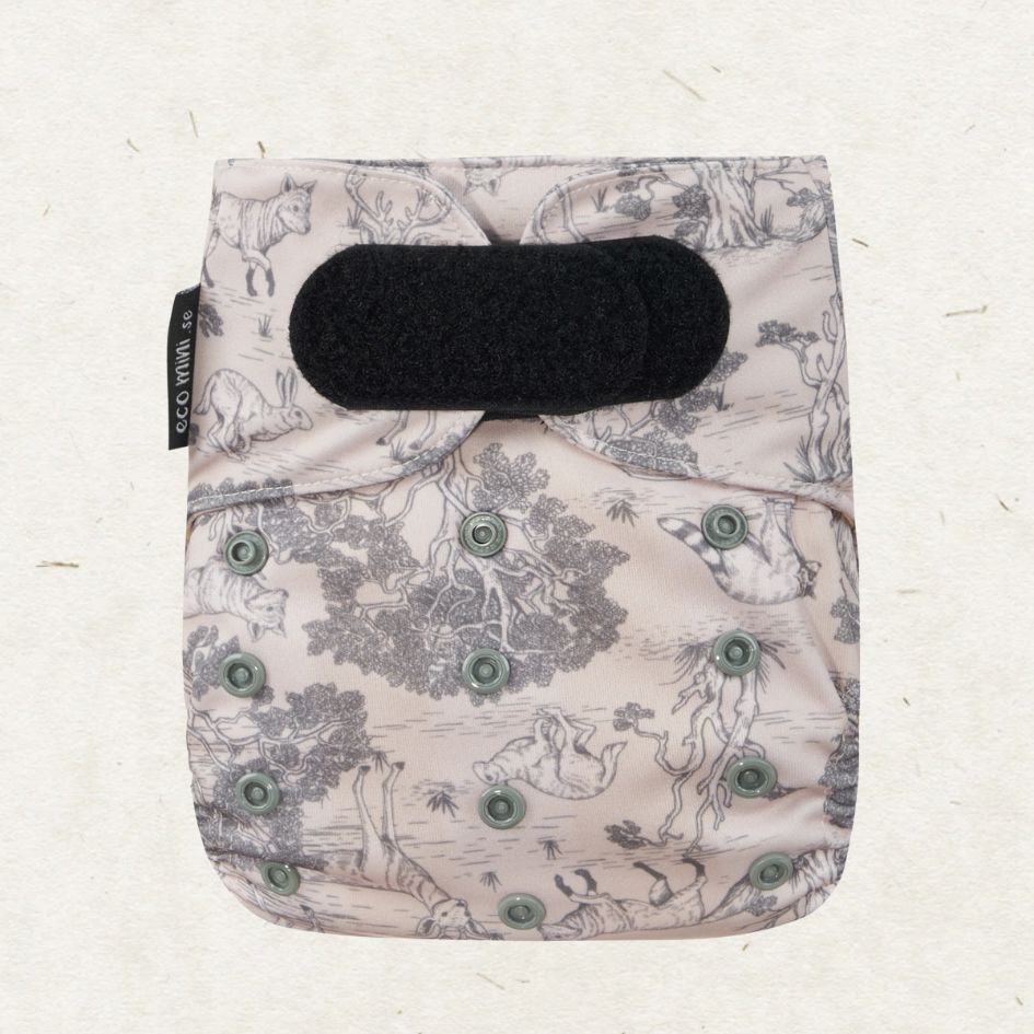 Eco Mini Stay Dry Velcro Pocket Nappy-Pocket Nappy-Eco Mini-Harmony-The Nappy Market