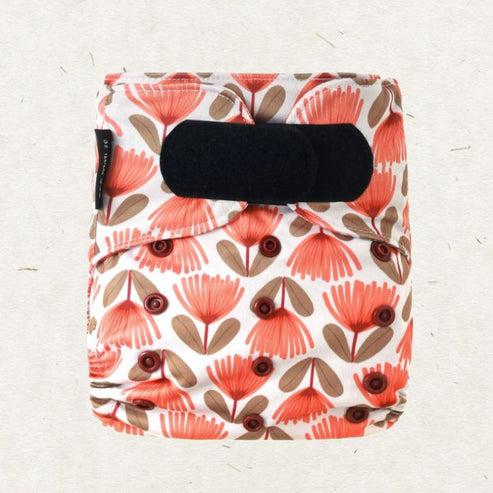 Eco Mini Stay Dry Velcro Pocket Nappy-Pocket Nappy-Eco Mini-Retro-The Nappy Market