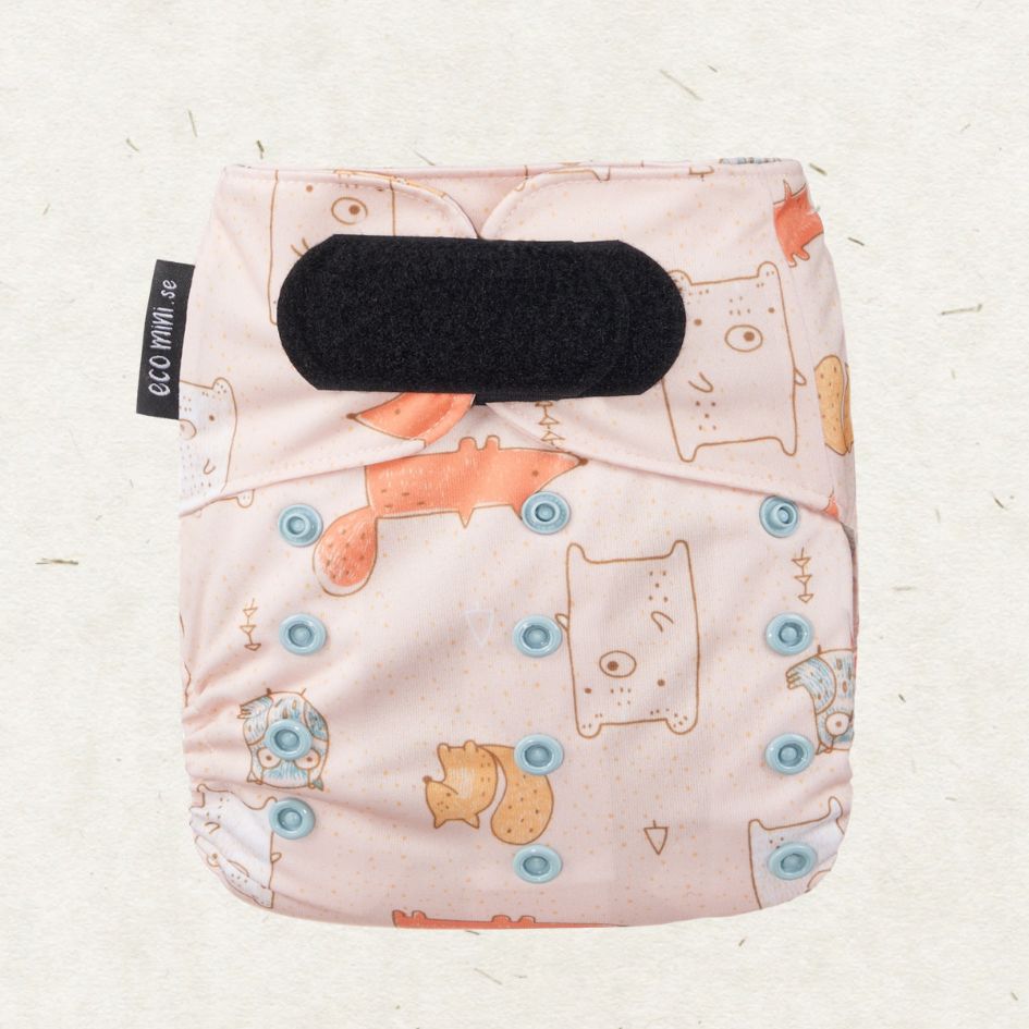 Eco Mini Stay Dry Velcro Pocket Nappy-Pocket Nappy-Eco Mini-Better Together-The Nappy Market