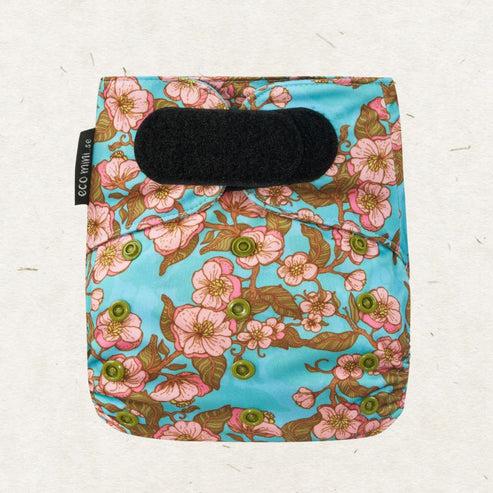 Eco Mini Stay Dry Velcro Pocket Nappy-Pocket Nappy-Eco Mini-Tokyo-The Nappy Market