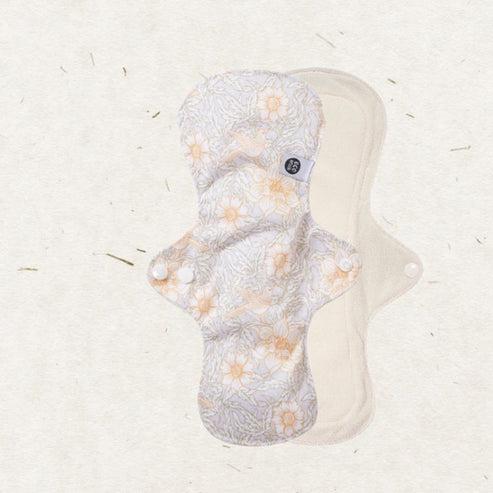Eco Mini Bamboo Contour Cloth Pad Medium - Heavy-Cloth Sanitary Pads-Eco Mini-Lace-The Nappy Market