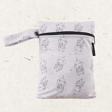 Eco Mini Small Wet Bag-Wet Bag-Eco Mini-Space Teddy-The Nappy Market