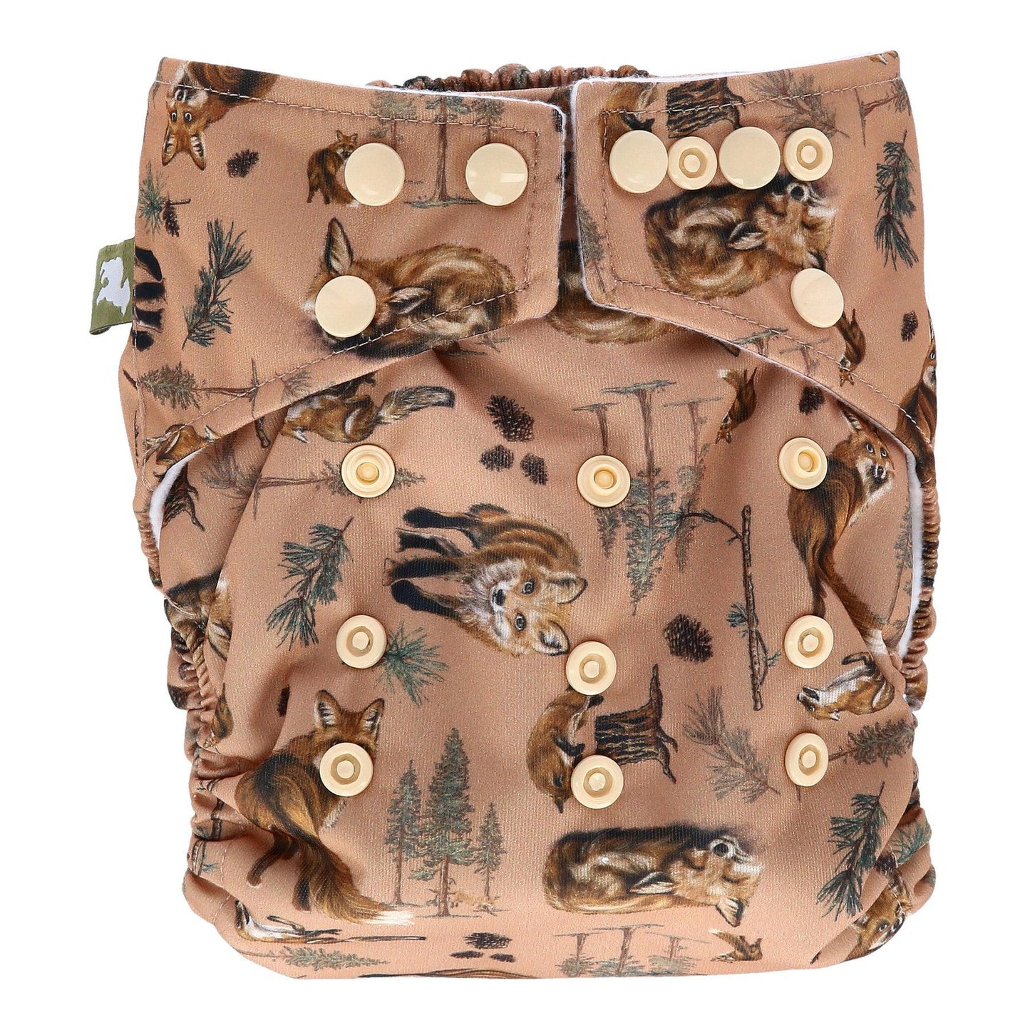Little Lamb ONE SIZE Pocket Nappy-Pocket Nappy-Little Lamb-Bushy Tails-The Nappy Market
