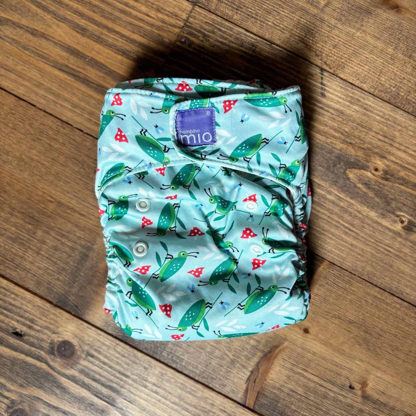 Bambino Mio Solo All in One Nappy-All In One Nappy-Bambio Mio-Grasshopper-The Nappy Market