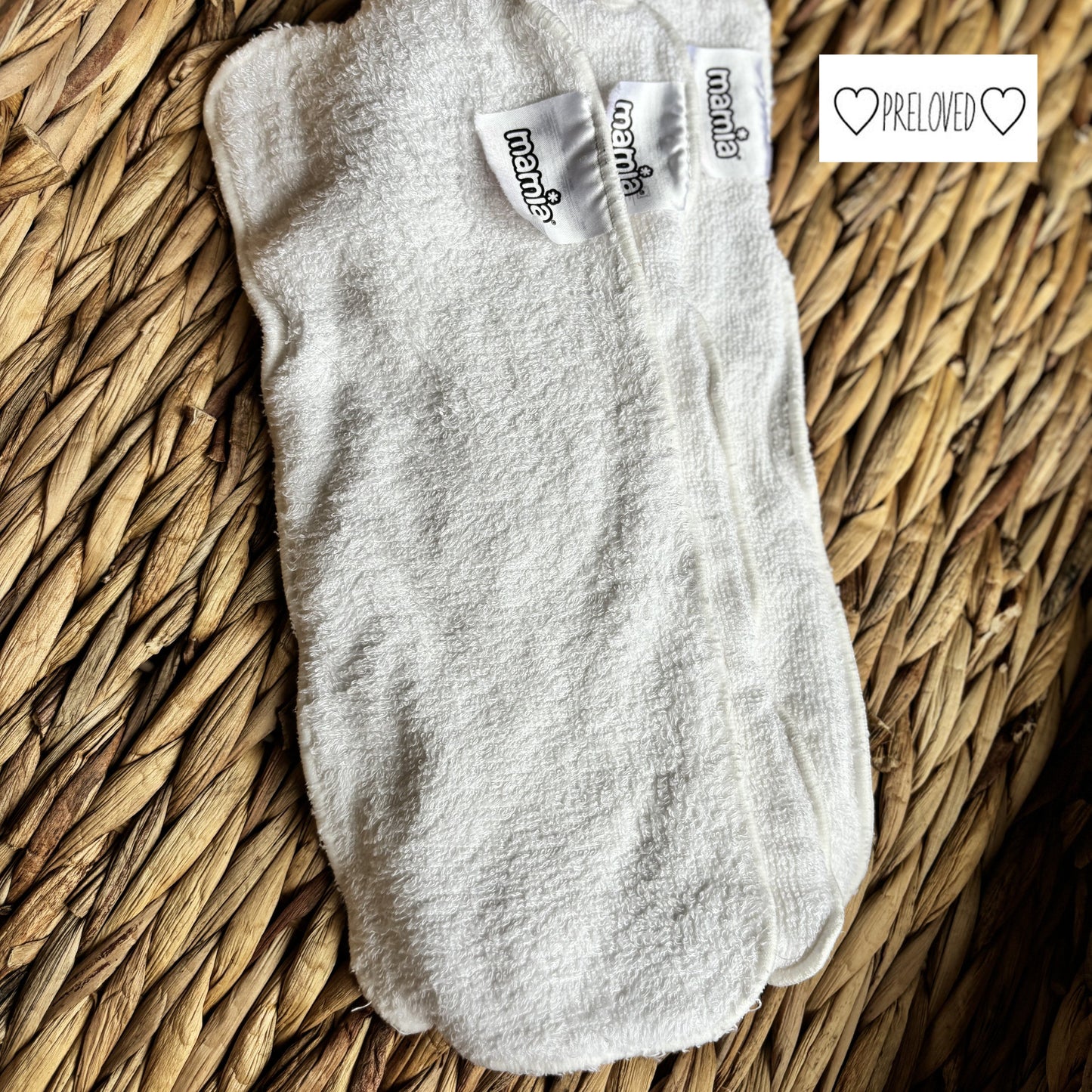 Mamia 3 ply Bamboo Cloth Nappy Booster-Inserts-Mamia-The Nappy Market