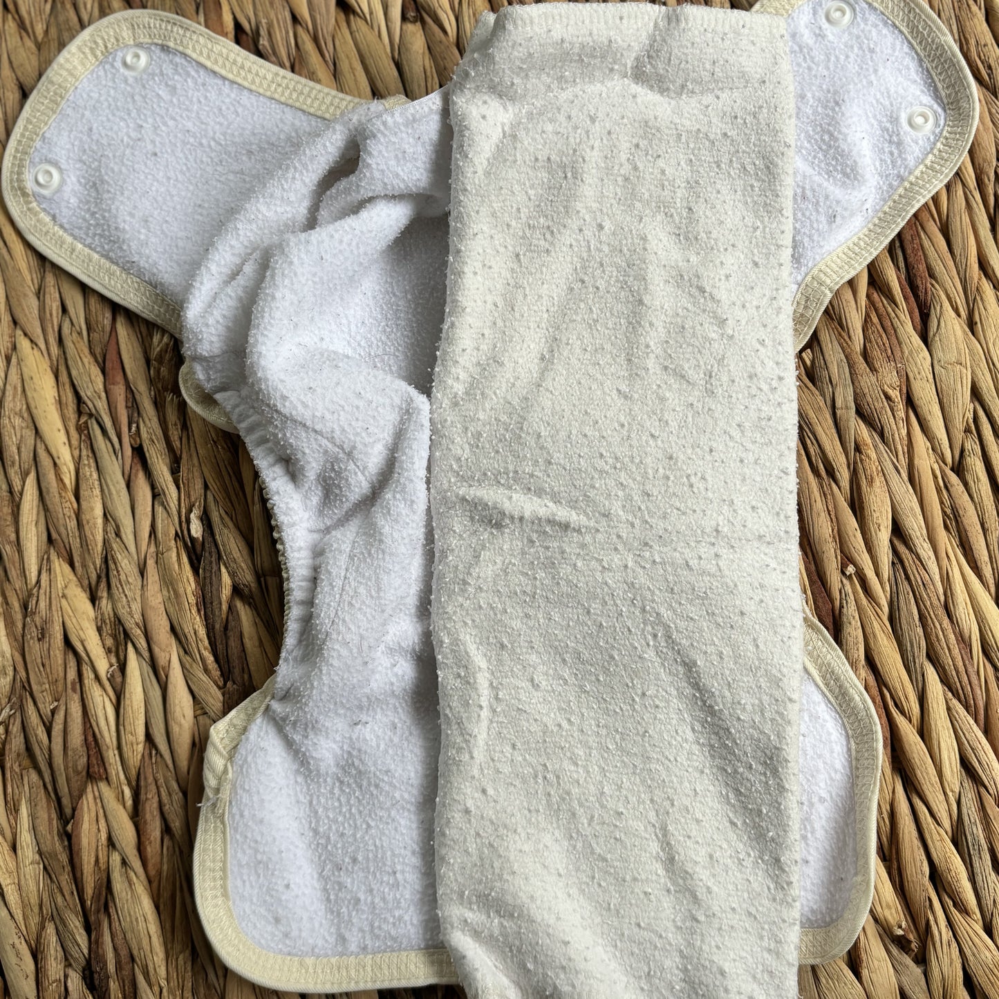 Little Lamb Sized Pocket Nappy Size 1-Pocket Nappy-Little Lamb-Red-The Nappy Market