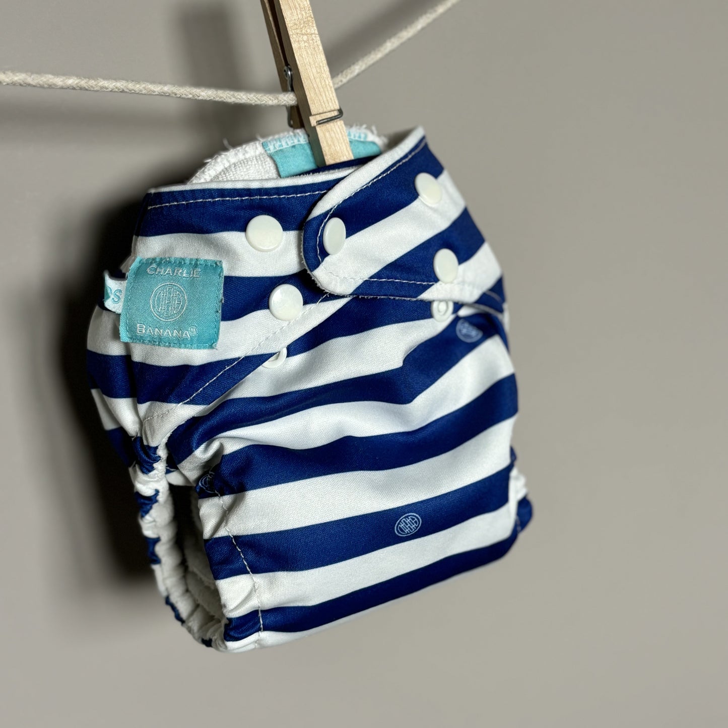 Charlie Banana - One Size Pocket Cloth Nappy-Pocket Nappy-Charlie Banana-Stripe-The Nappy Market