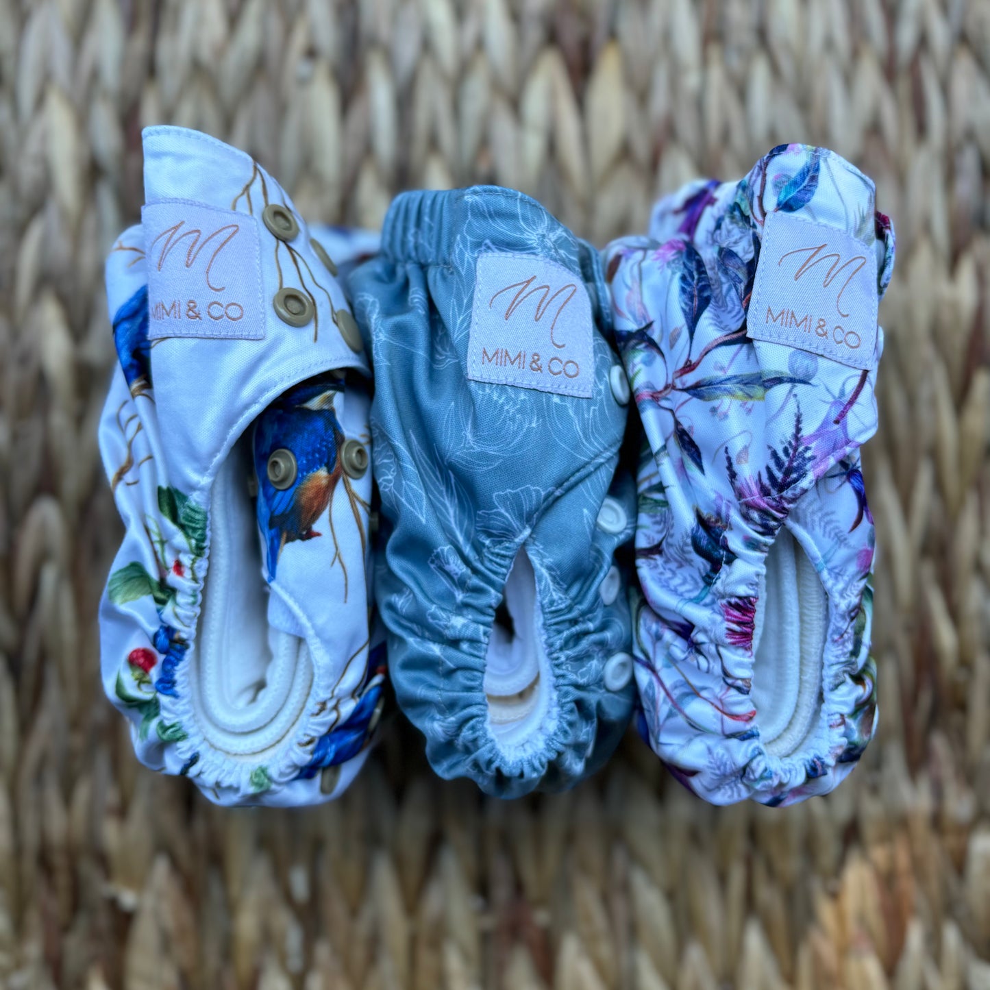 Mimi & Co Originals 2.0 Snap in Pocket Cloth Nappy-Snap in with Pocket-Mimi & Co-Burnside-The Nappy Market