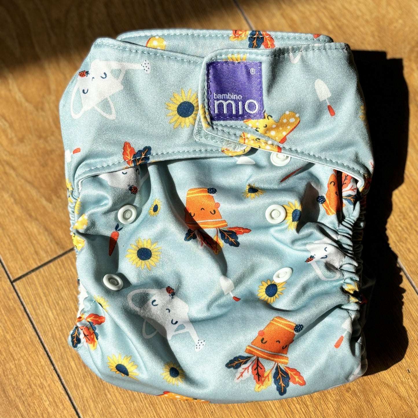 Bambino Mio Solo All in One Nappy-All In One Nappy-Bambio Mio-Garden-The Nappy Market