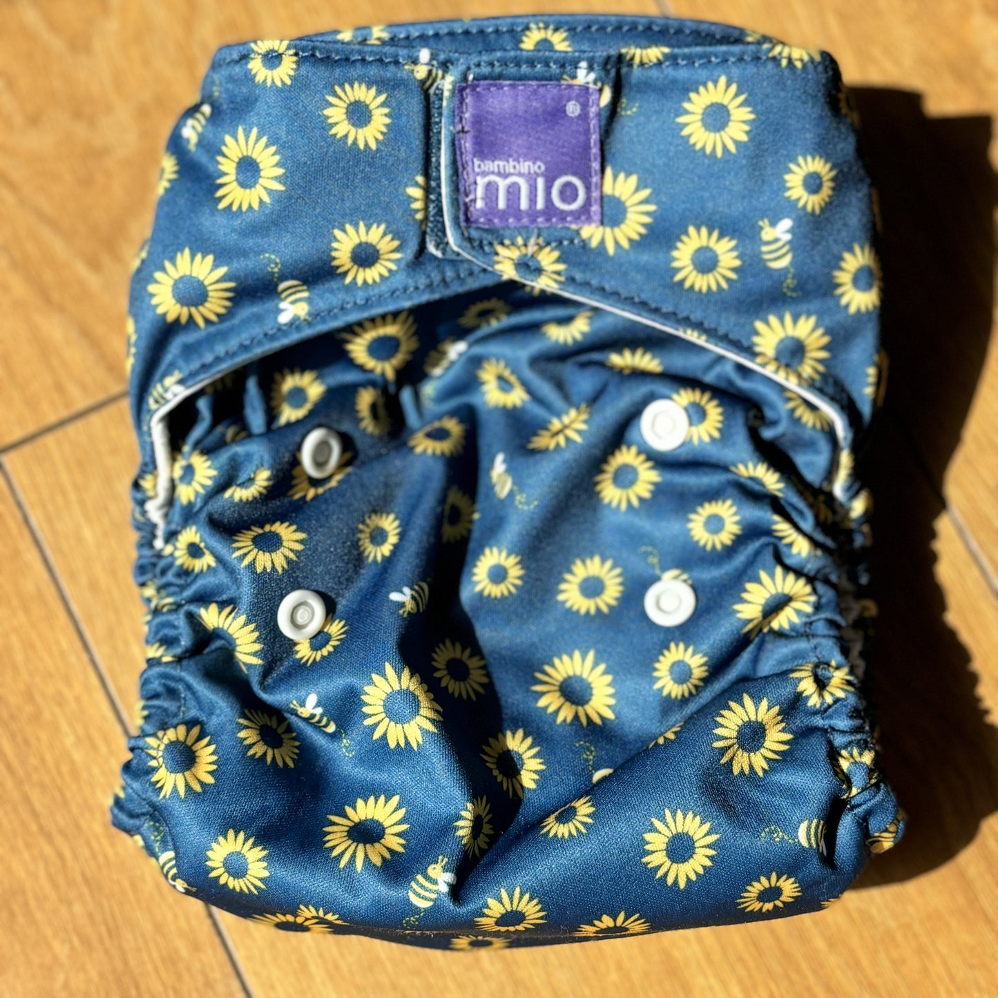 Bambino Mio Solo All in One Nappy-All In One Nappy-Bambio Mio-Sunflower-The Nappy Market