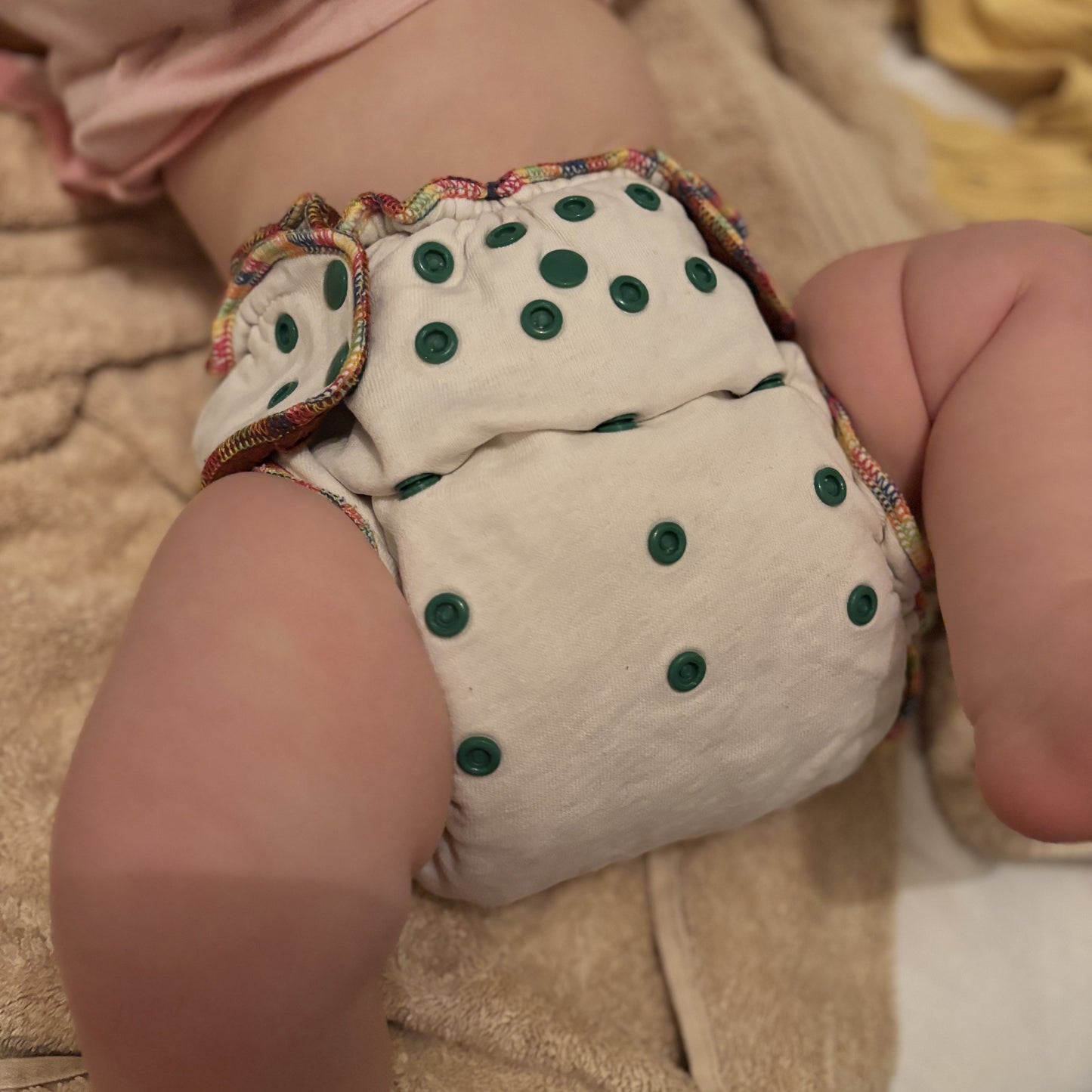 Bells Bumz Junior Hemp Fitted Nappy-Fitted Nappy-Bells Bumz-Single-The Nappy Market