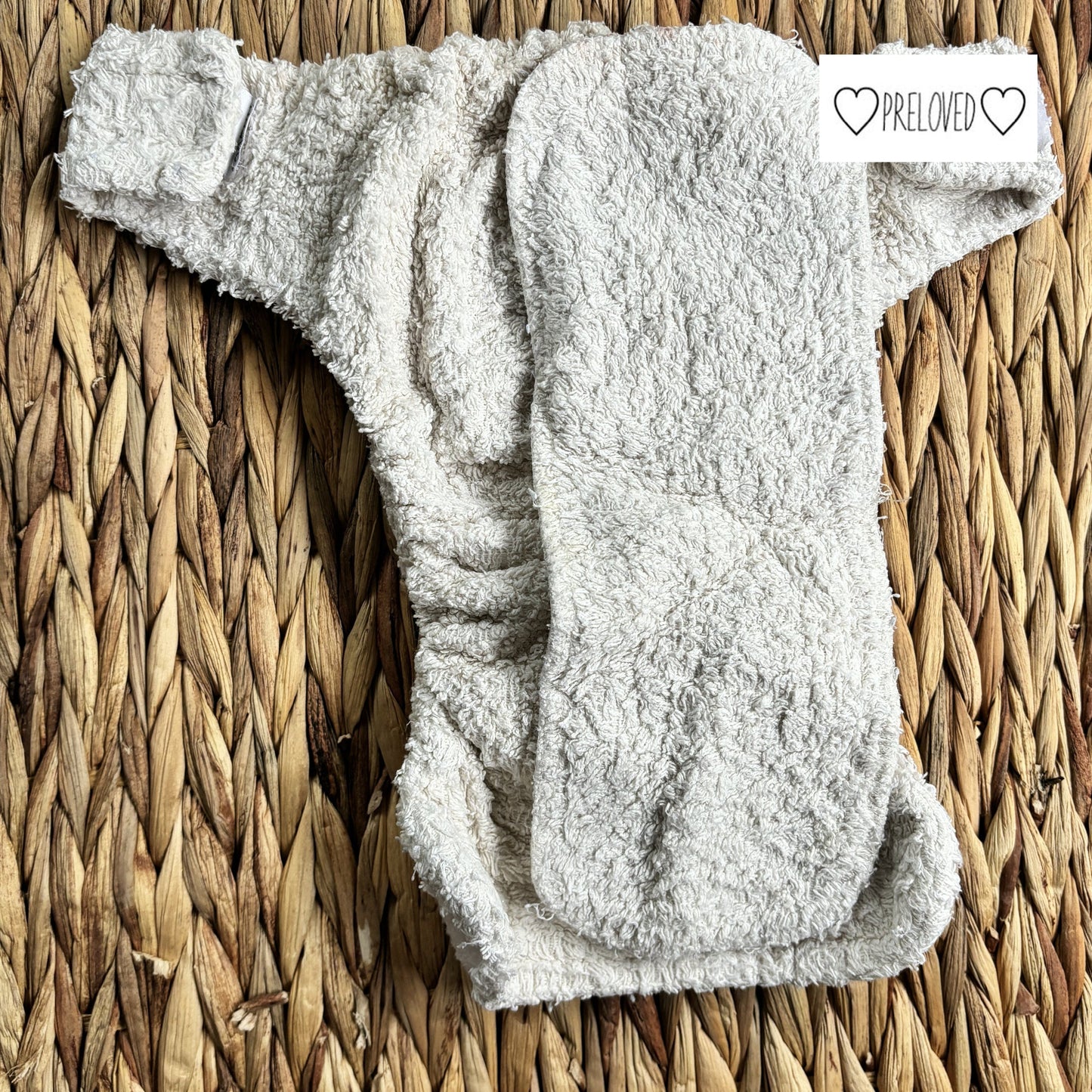 Little Lamb Organic Cotton Fitted Nappy - Size 1-Fitted Nappy-Little Lamb-The Nappy Market