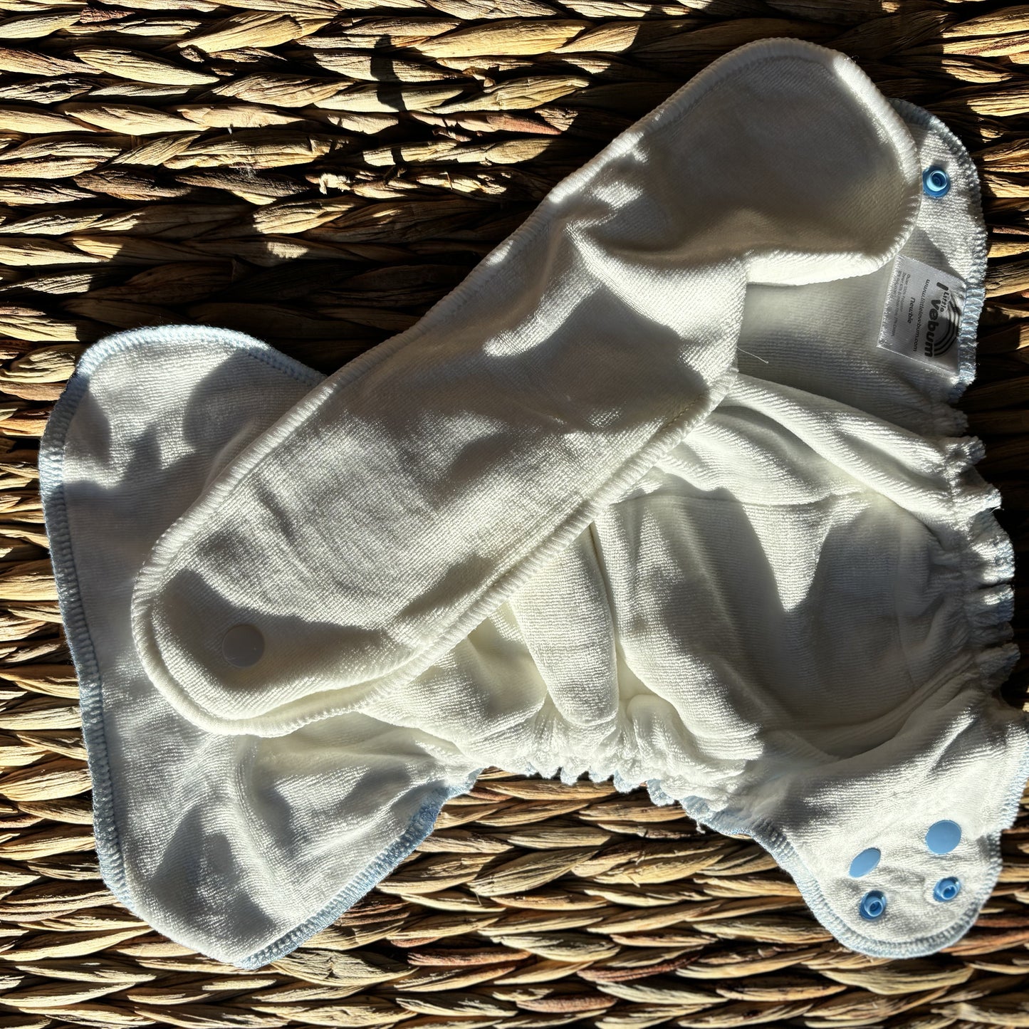 Little Lovebum - Newbie Natural Organic All-in-One Newborn Nappy CLEARANCE-All In One Nappy-Little Love Bum-Asteria-The Nappy Market