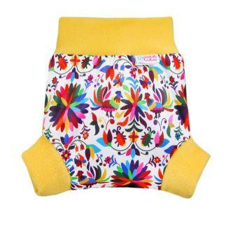 Petit Lulu Pull Up Nappy Cover Medium-Wrap-Petit Lulu-Folklore-The Nappy Market