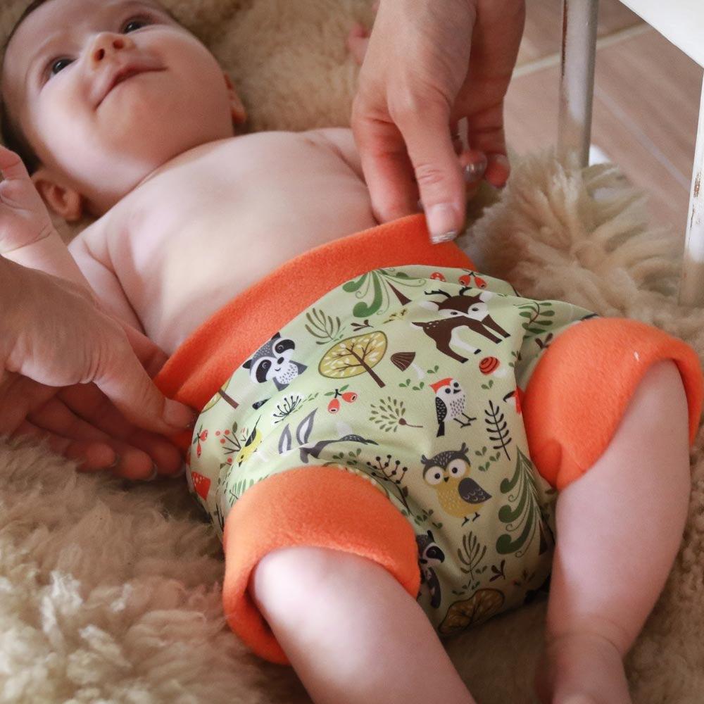 Petit Lulu Pull Up Nappy Cover Large-Wrap-Petit Lulu-Blooming Garden-The Nappy Market