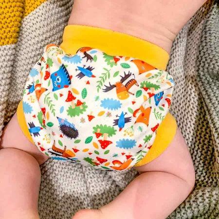Petit Lulu Pull Up Nappy Cover Large-Wrap-Petit Lulu-Blooming Garden-The Nappy Market