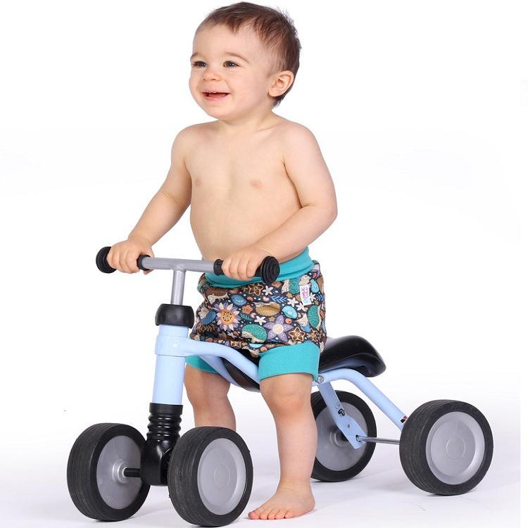 Petit Lulu Pull Up Nappy Cover Large-Wrap-Petit Lulu-Blooming Garden-The Nappy Market