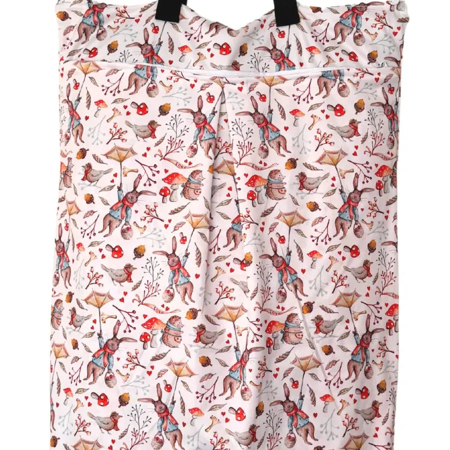 Little Lovebum - XL Hanging Wet Bag-Wet Bag-Little Love Bum-Breezy Burrows-The Nappy Market