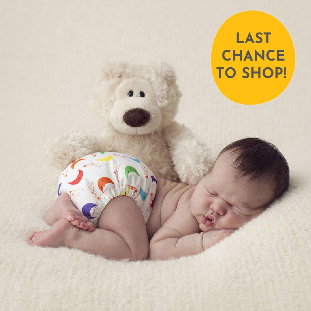 TotsBots Teenyfit Star All in One Nappy-All In One Nappy-Tots Bots-Dilly Dally-The Nappy Market