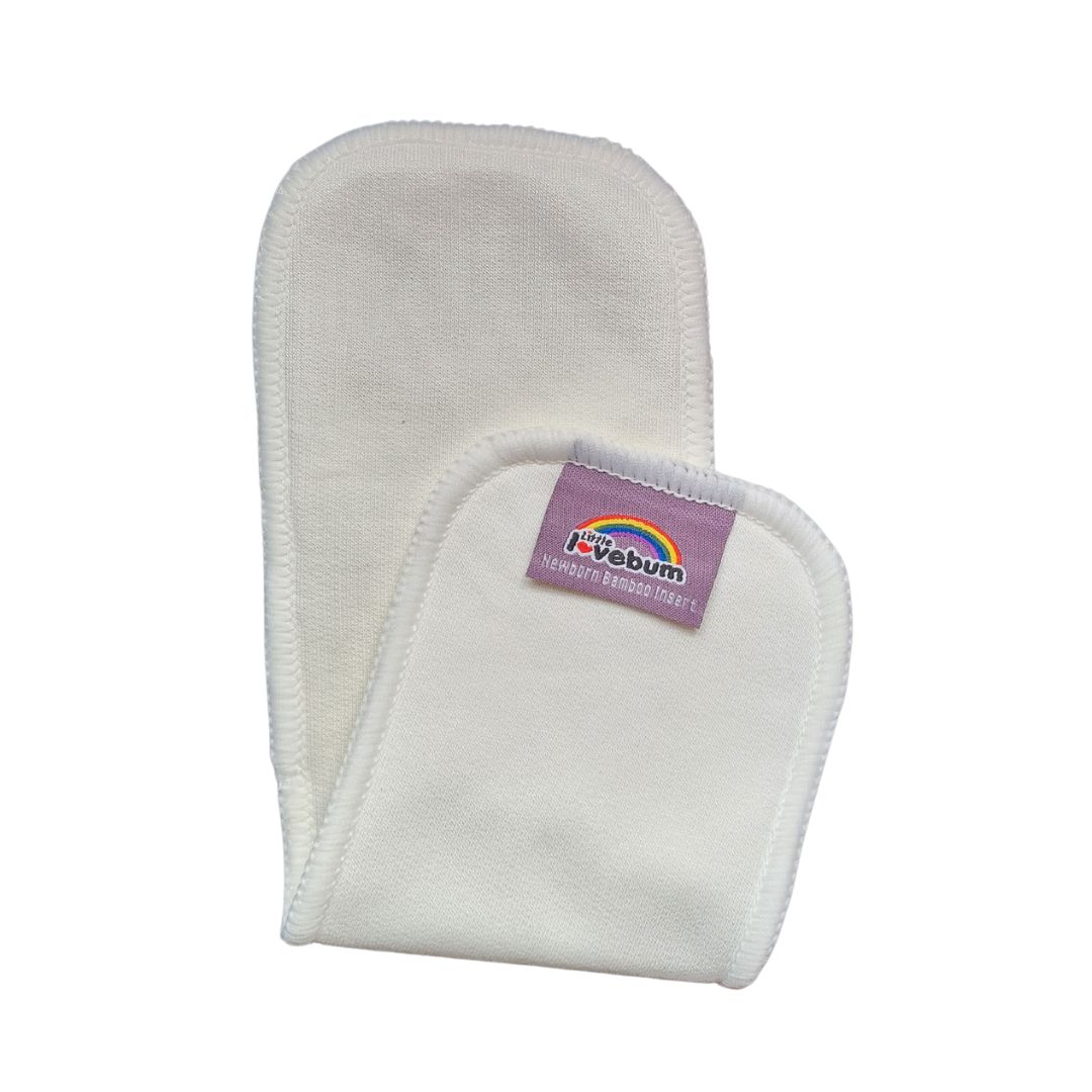 Little Love Bum - Newborn Bamboo Insert - 3 pack-Inserts-Little Love Bum-The Nappy Market
