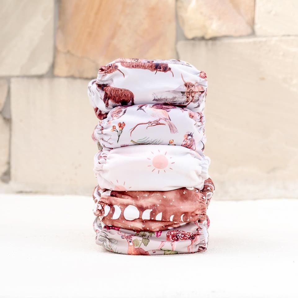Designer Bums Snap in Pocket Nappy-Snap in with Pocket-Designer Bums-Candyland-The Nappy Market