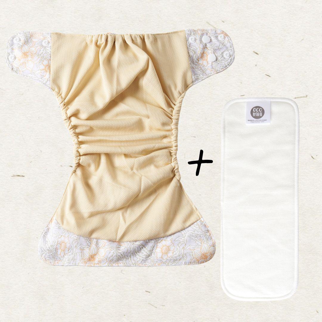 Eco Mini Stay Dry Velcro Pocket Nappy-Pocket Nappy-Eco Mini-Better Together-The Nappy Market
