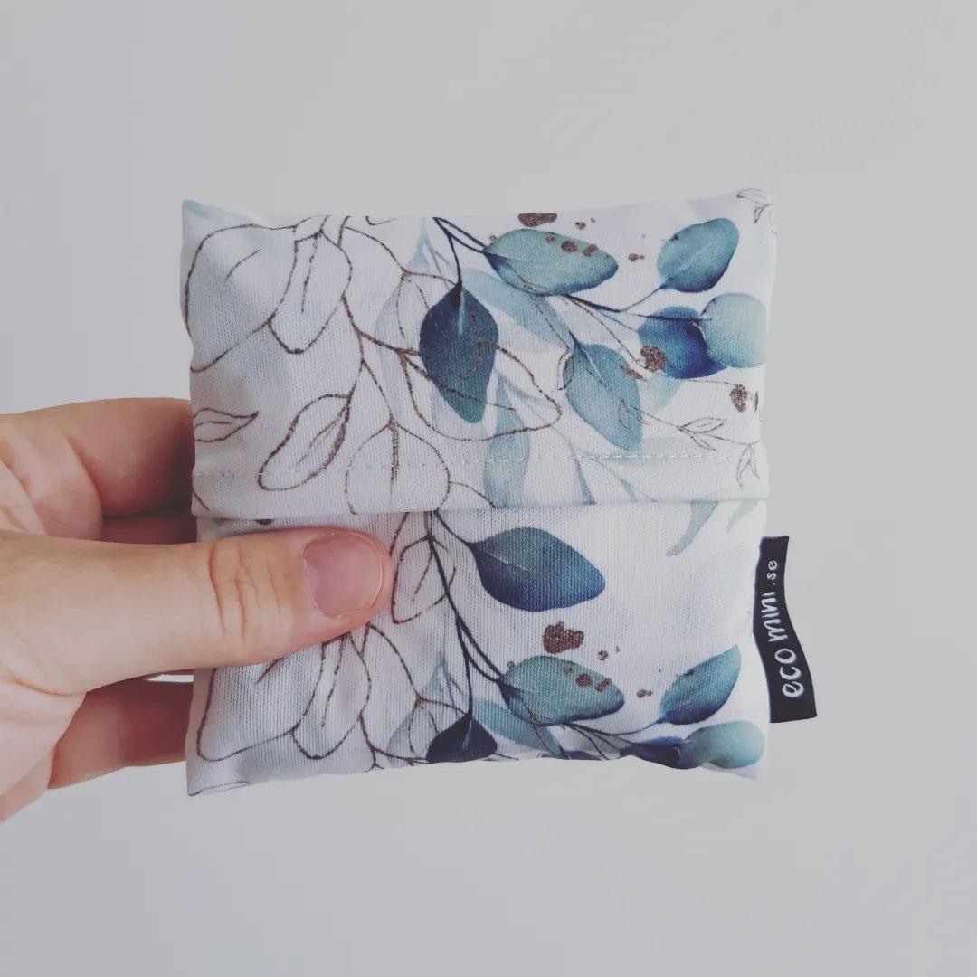 Eco Mini Contour Cloth Pad Set with Wrapper Bag - Day / Medium Flow-Cloth Sanitary Pads-Eco Mini-Roastrip-The Nappy Market