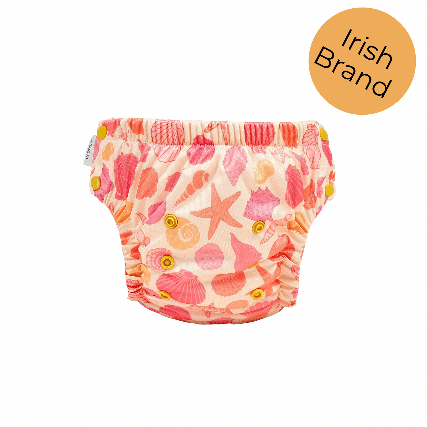 EcoKinly Splash & Dash Reusable Swim Nappy-Swim Nappy-Ecokinly-Tidal Treasures-0-1 Years / Small - Medium-The Nappy Market